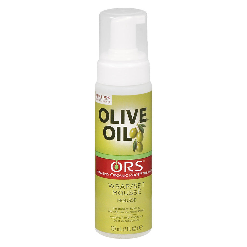 ORS Organic Root Stimulator Hair Mousse - Olive Oil Wrap & Set 7.00 Oz