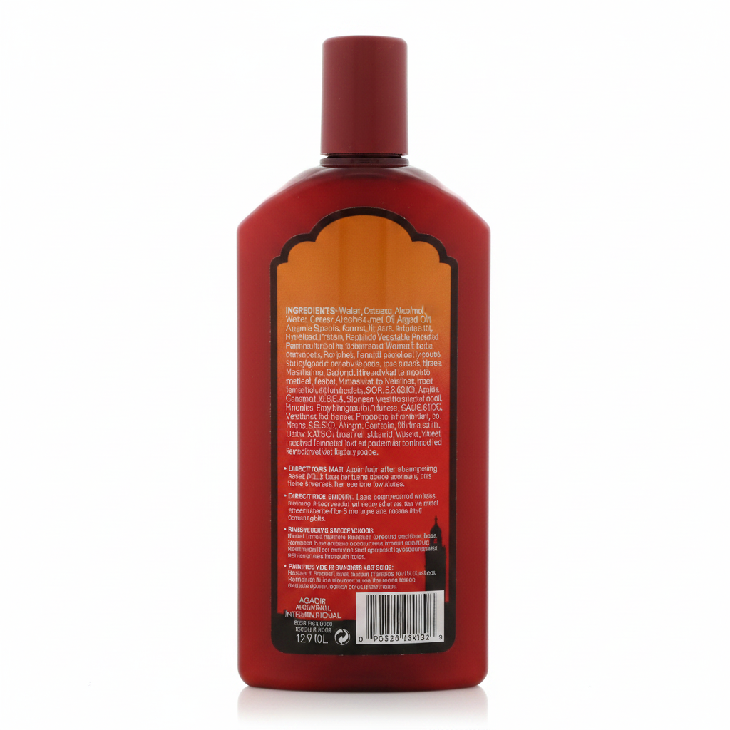 Agadir Argan Oil Deep Fortifying Conditioner Back View