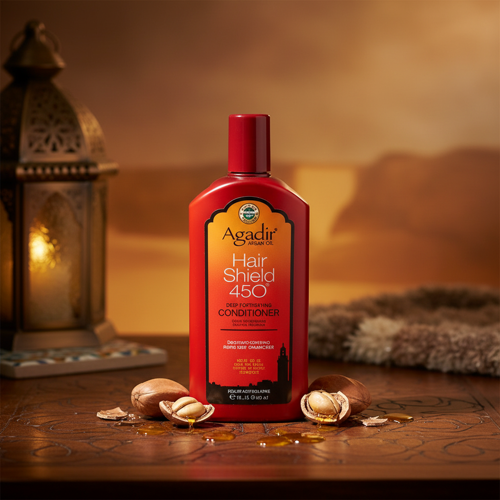 Agadir Argan Oil Deep Fortifying Conditioner Lifestyle Shot
