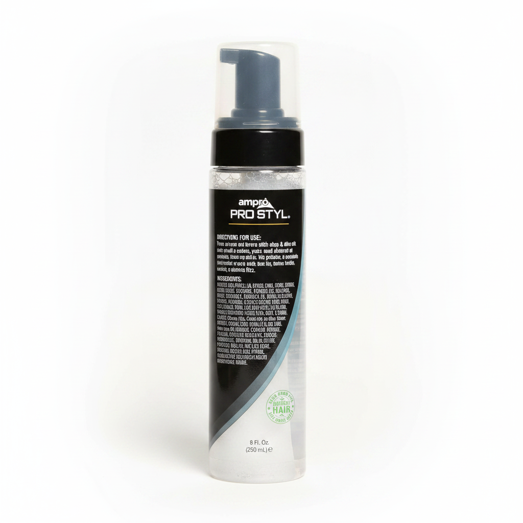 AmPro Foam Set Lotion Back View