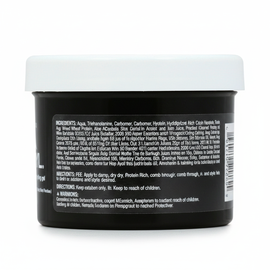 Ampro Pro Styl Protein Gel Regular Hold 10oz Back View