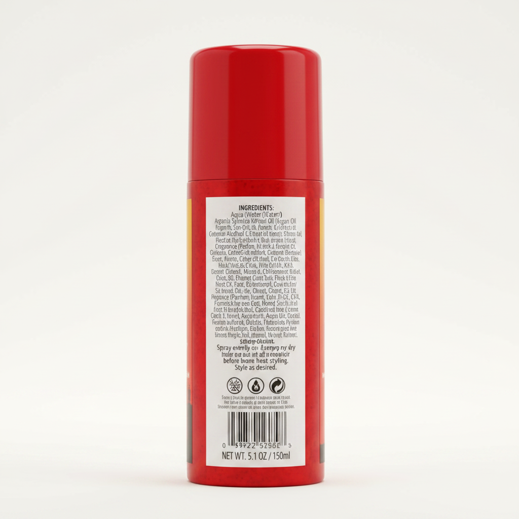 Argan Oil Hair Shield Back View