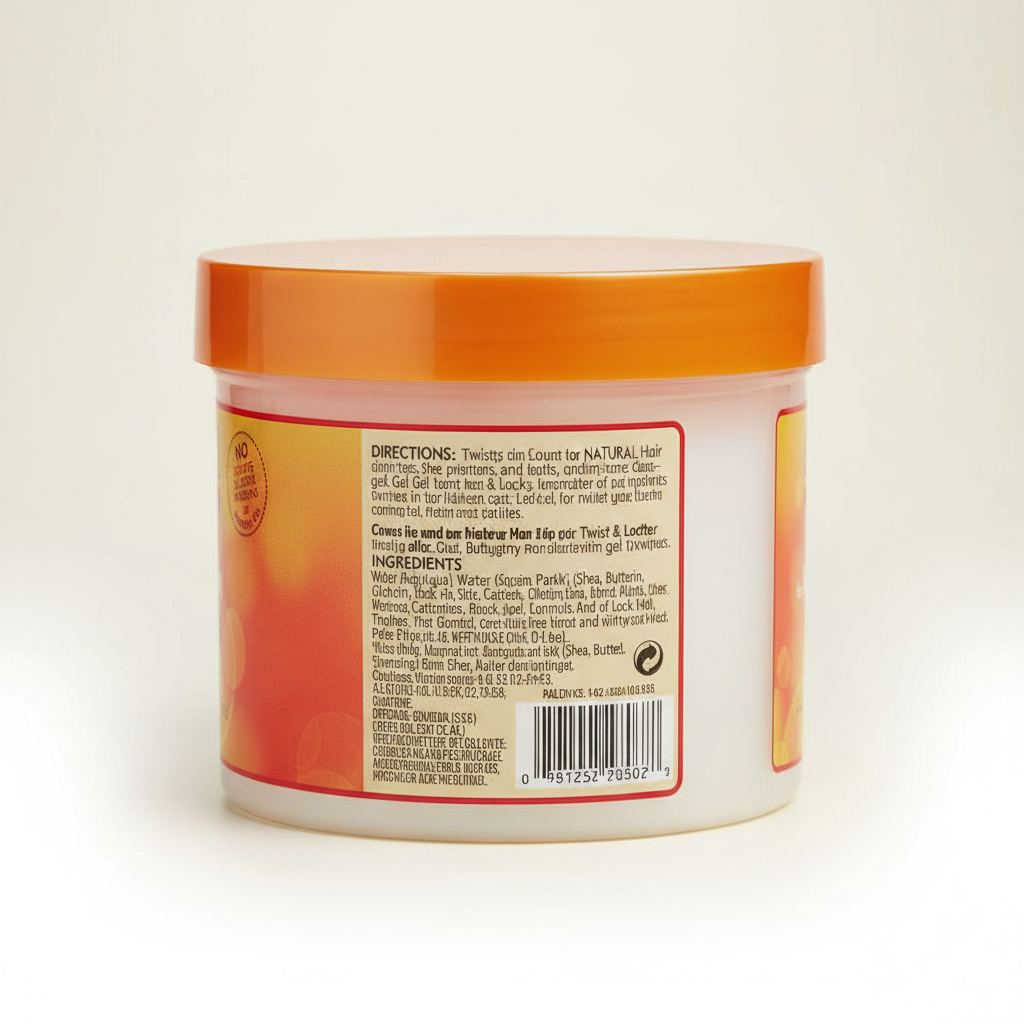 Cantu Shea Butter Back View