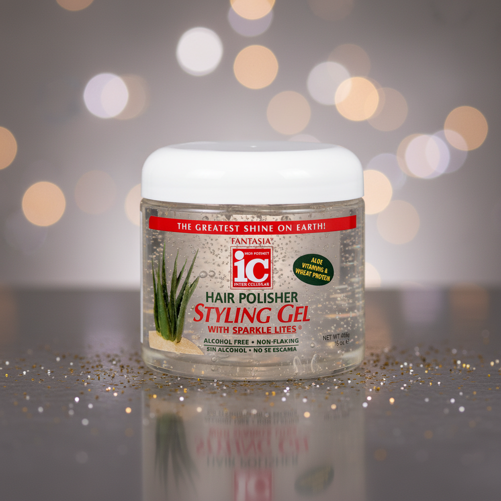 Fantasia IC Hair Polisher Styling Gel Lifestyle Shot