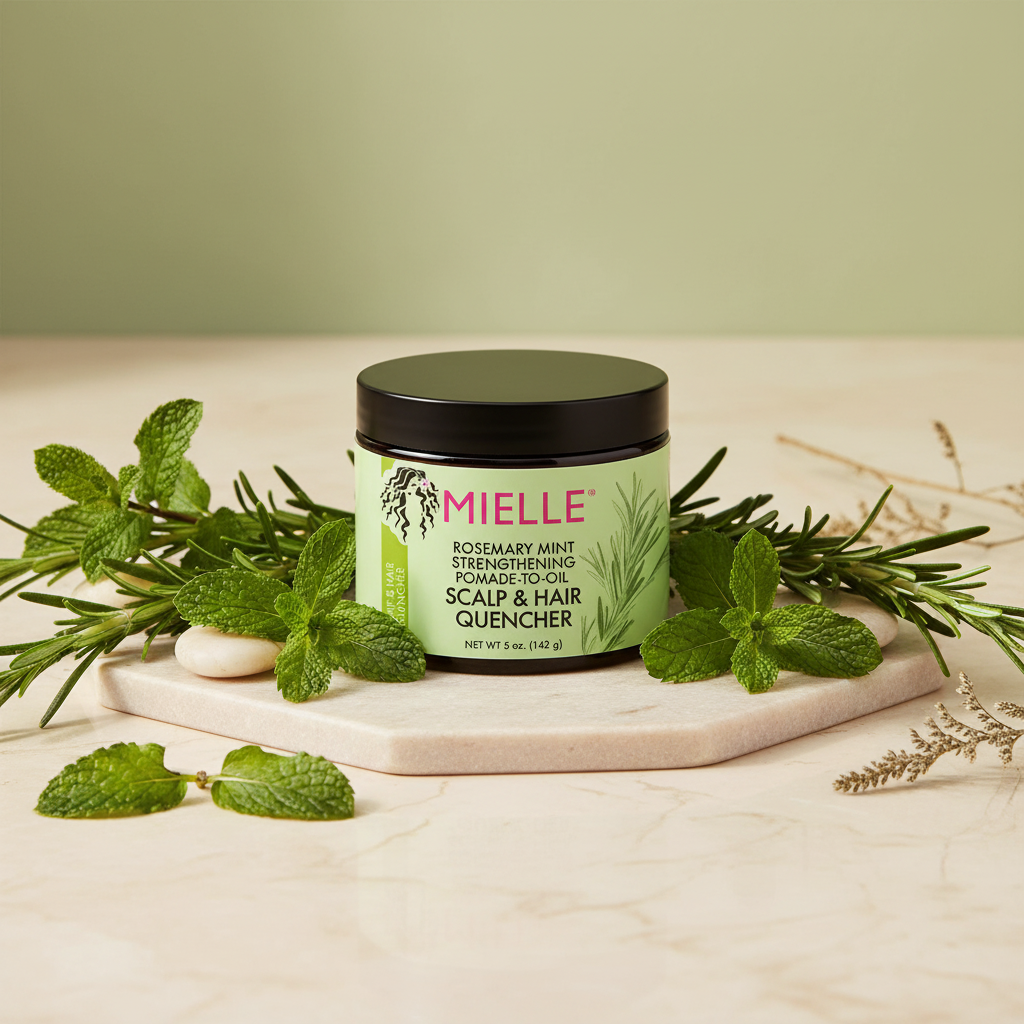 Mielle Rosemary Mint Lifestyle Shot