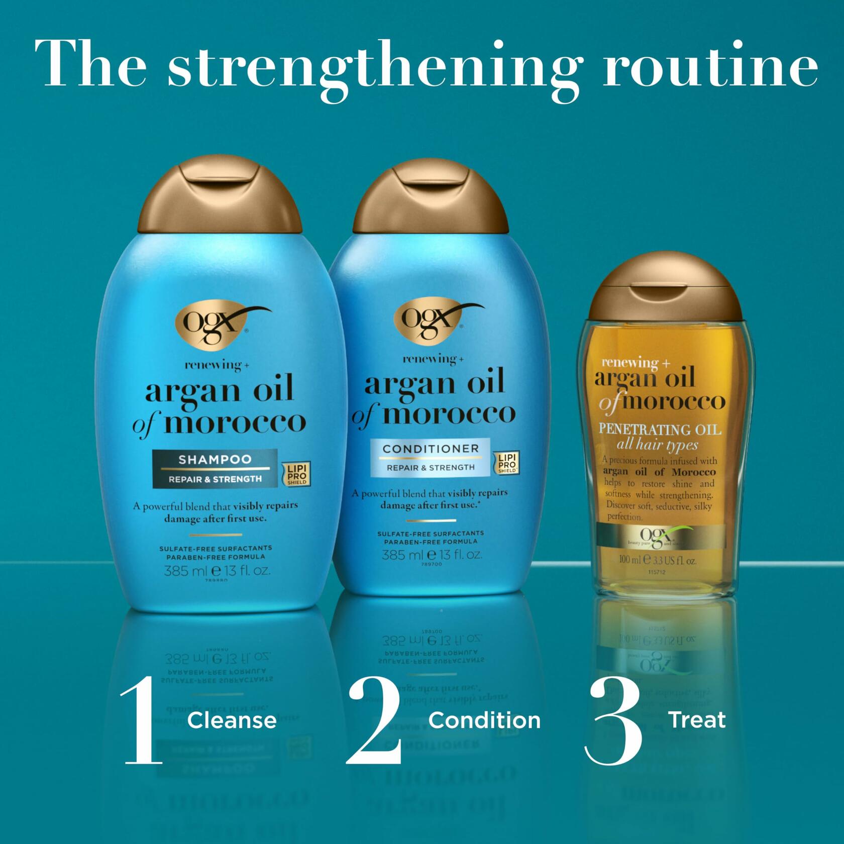 OGX Renewing Argan Oil of Morocco Hair Treatment Penetrating 3.3 fl oz