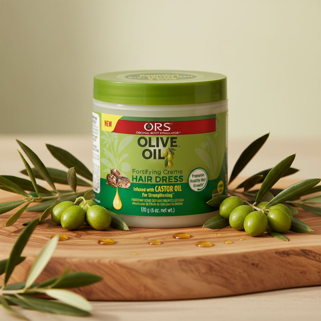 ORS Olive Oil Creme Hair Dress Lifestyle Shot