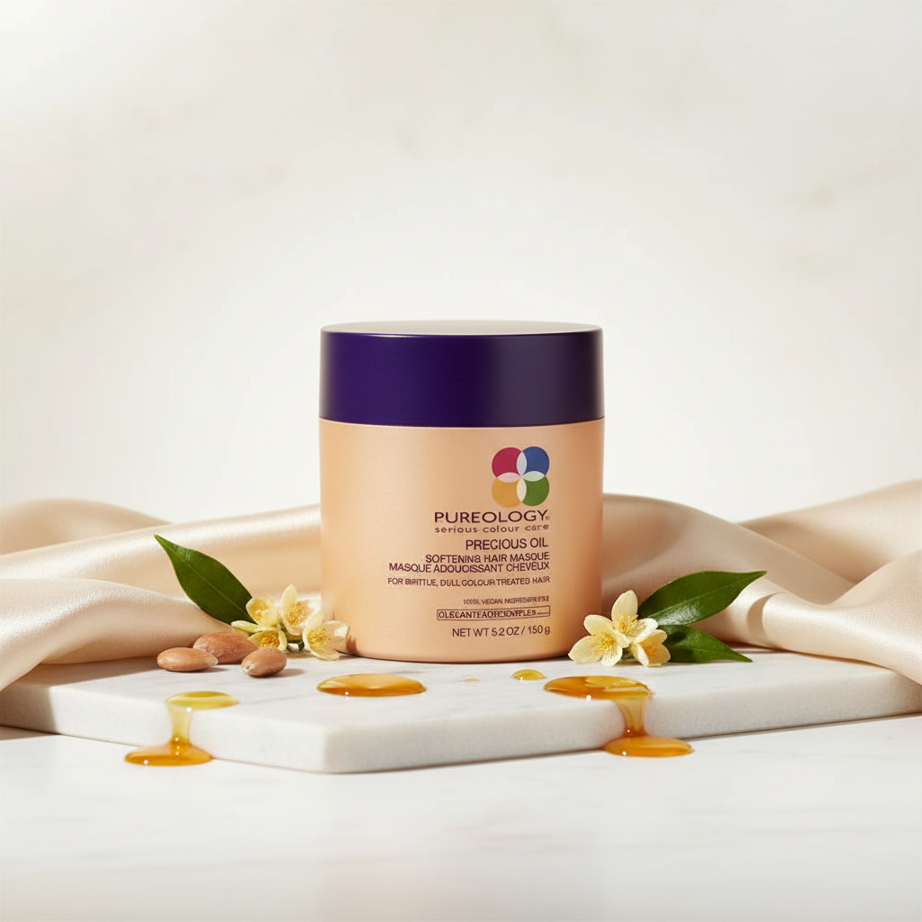 Pureology Precious Oil Hair Masque Lifestyle Shot