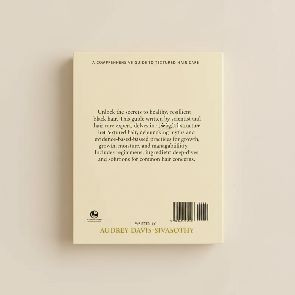 The Science of Black Hair Back Cover